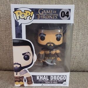 Funko Khal Drogo Vinyl Figure with Black and Brown Details